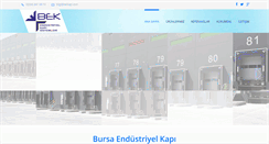 Desktop Screenshot of bekkapi.com